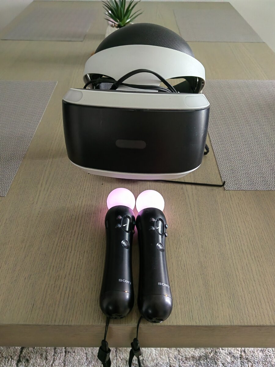 VR pro PS + kamera + motion