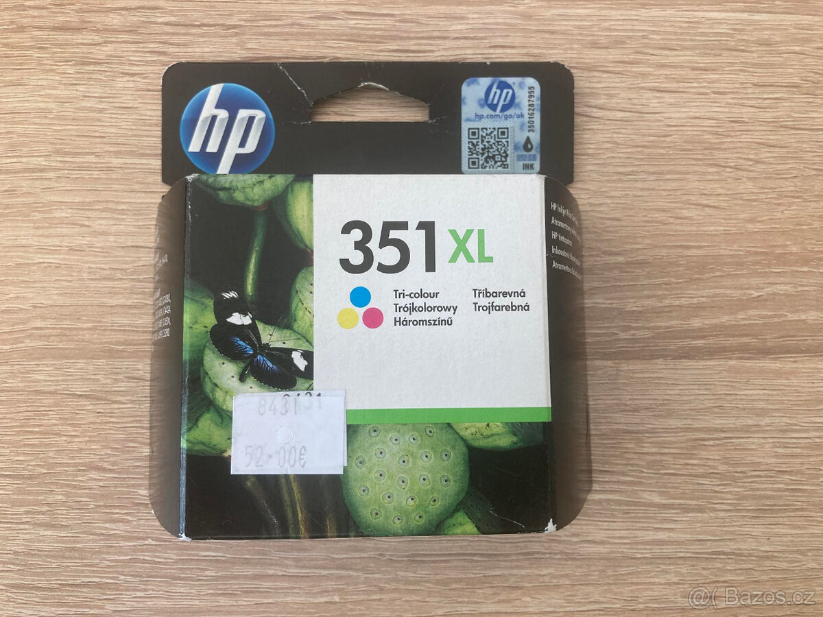 Náplň HP 351 XL Tri-Color