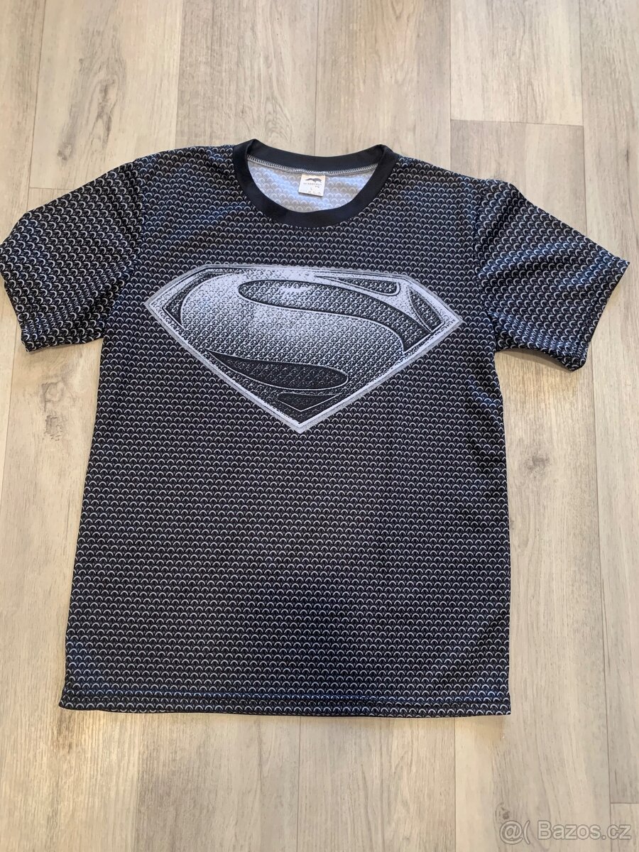 Chlapecké funkční tričko Superman, vel. 152/158- dětské l