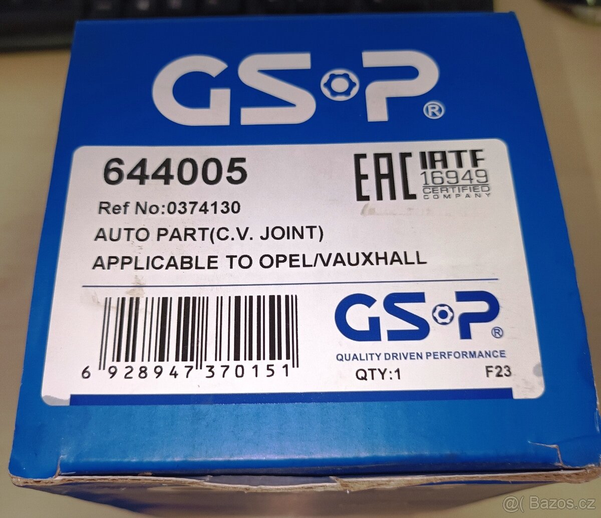 Kloub poloosy na Opel GSP 644005