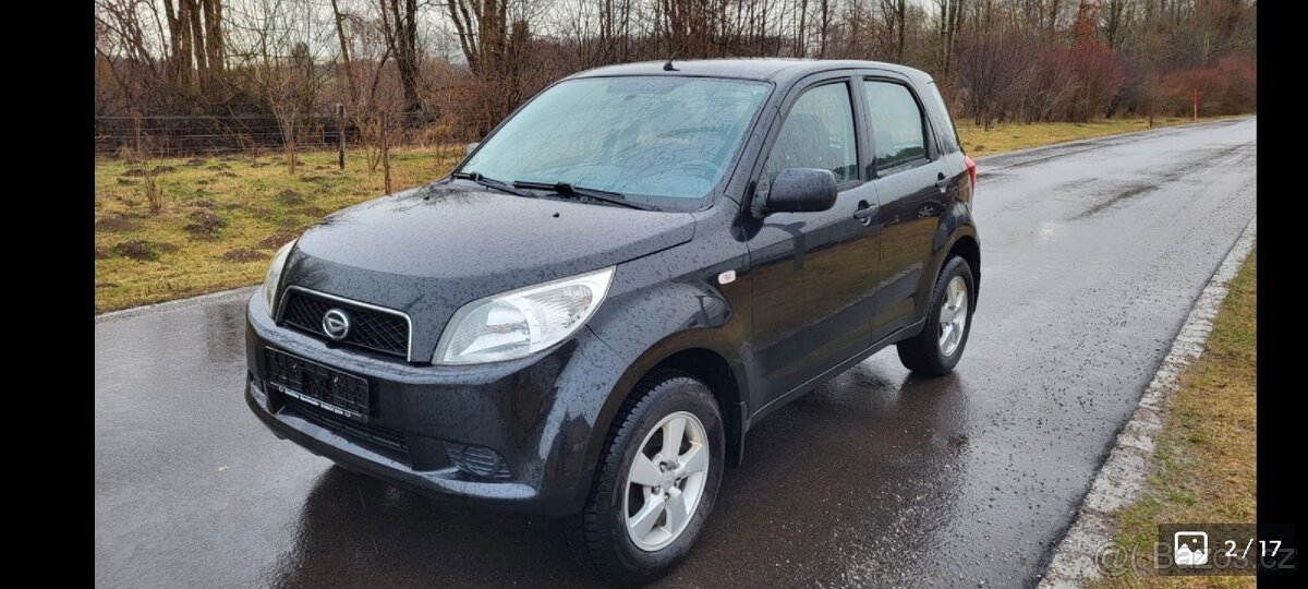 Daihatsu Terios,rok 2009, motor 1,5i, 4x4