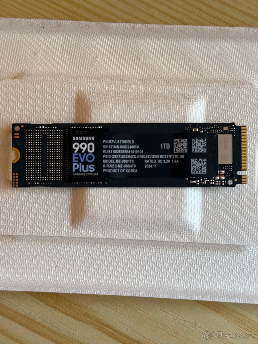 Samsung 990 Evo Plus na 1 TB (SSD disk)