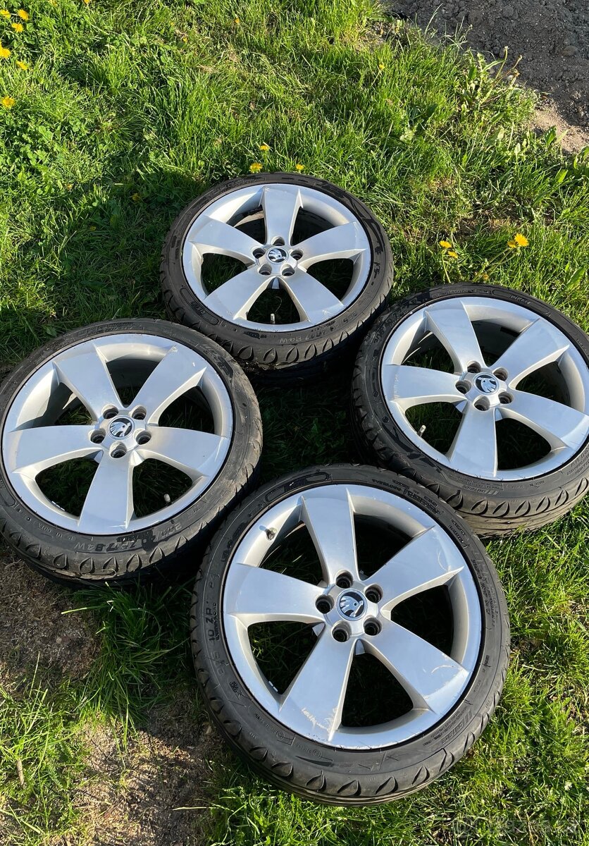Originál alu kola Škoda Roomster 17”