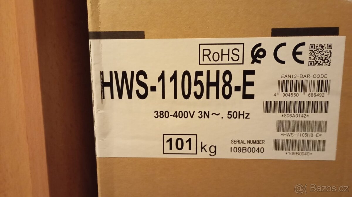 Tepelné čerpadlo RoHS HWS-1105H8-E