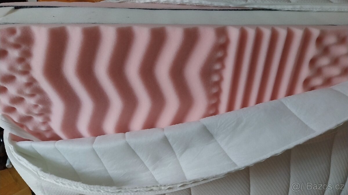 ÚPLNĚ NOVÉ 2 MATRACE 19CM VYSOKÉ