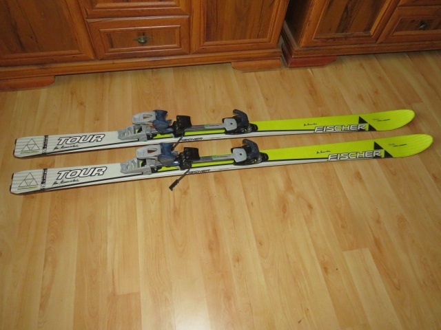 Predam ski-alp FISCHER,165 cm,Diamir Titanal II,do 295 mm