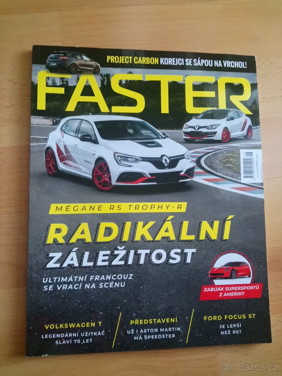 Časopisy AUTO 4x4, FASTER - cena 20 Kč za kus