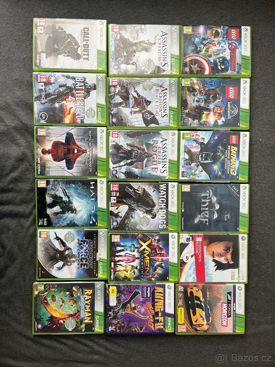 XBOX 360 hry