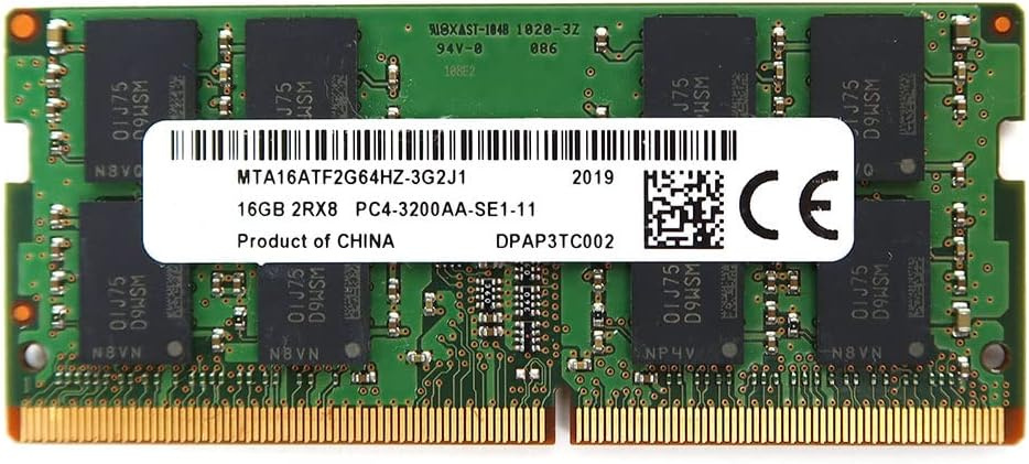 Micron SO-DIMM RAM DDR4 16GB 3200MTs pro ntb