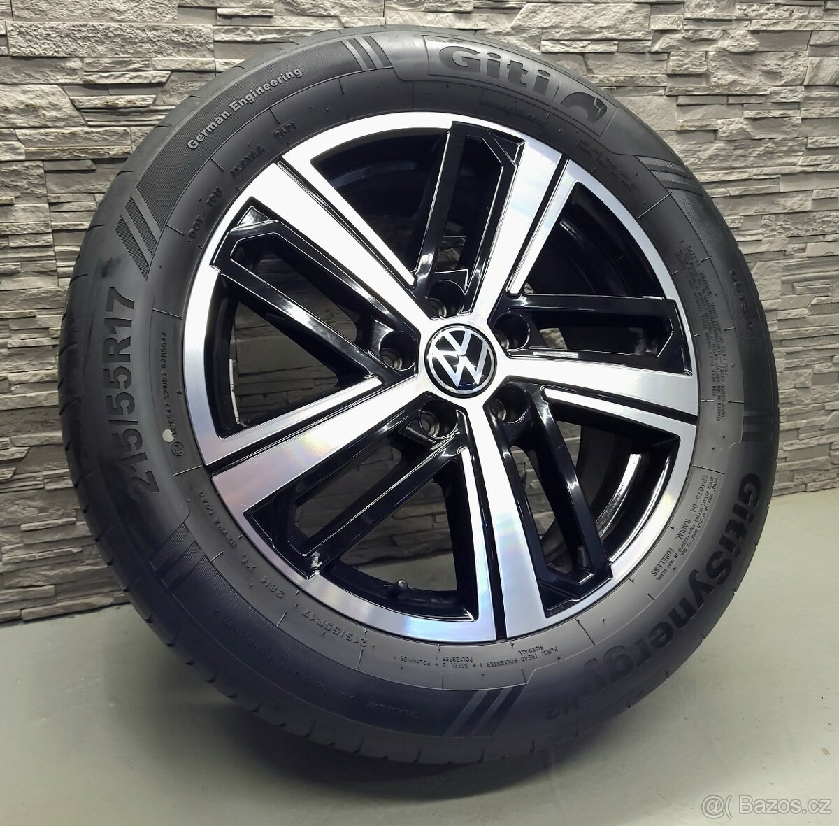 17" Originál VW Colombo 5x112 Caddy 2K7