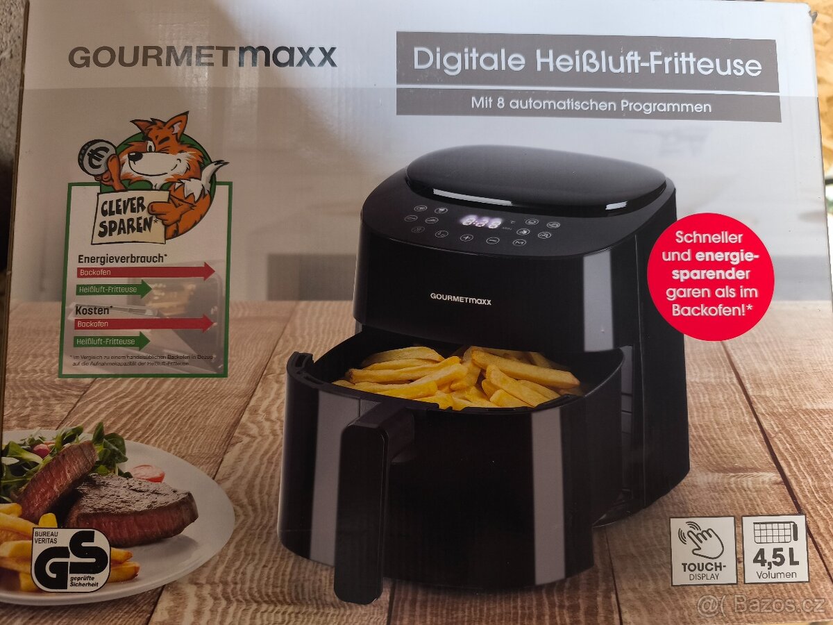 Horkovzdušná fritéza GOURMETmaxx 4,5l