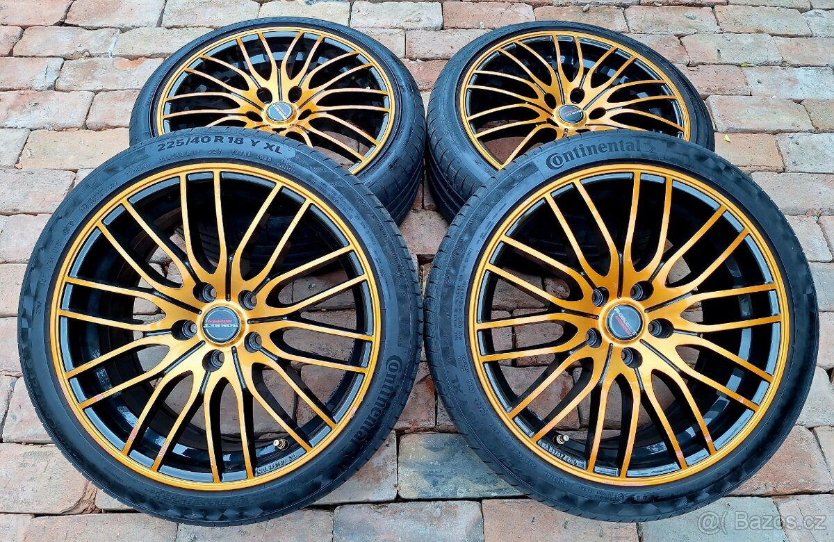 Alu R-18 5x112 BORBET CW4 Orange