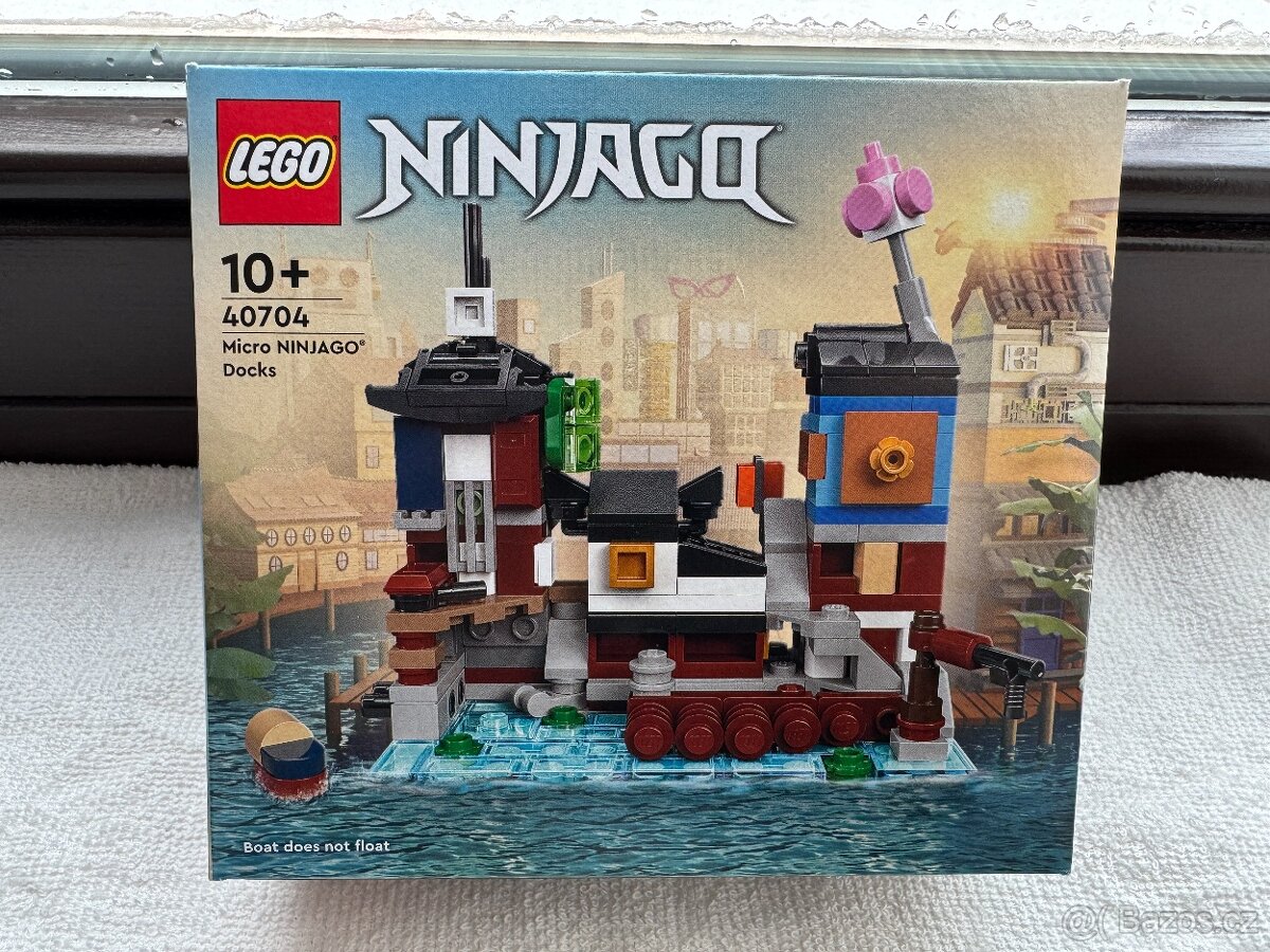 LEGO 40704 Miniaturní NINJAGO přístav