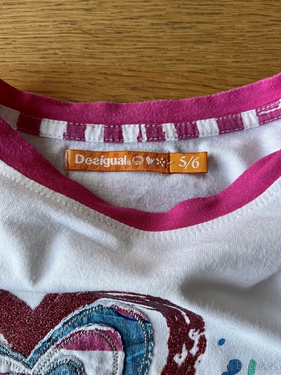 Dívčí triko Desigual vel. 5/6