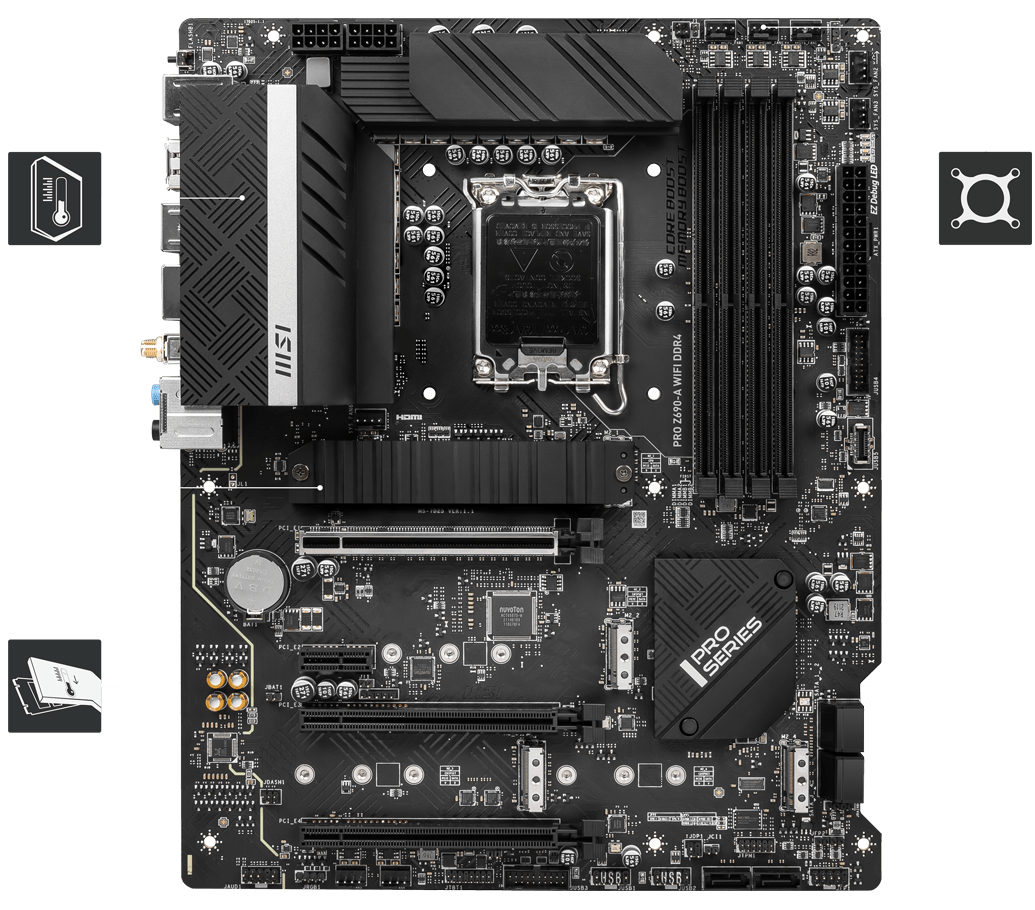 Základní deska MSI PRO Z690-A WIFI DDR4