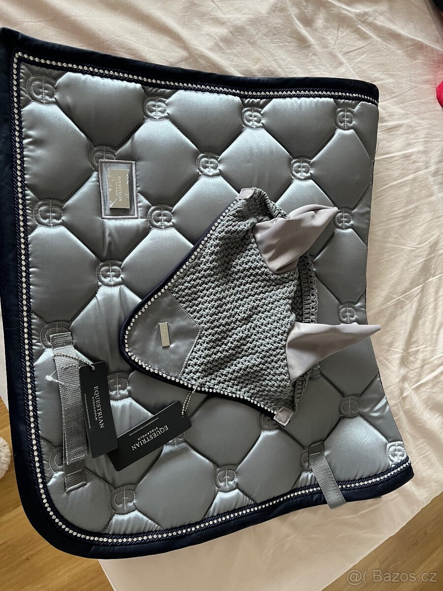 Drezurní sada Equestrian Stockholm Crystal Grey