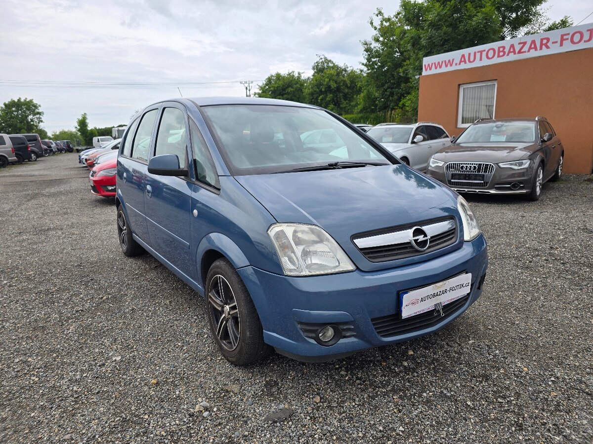 Opel Meriva 1.6i 16V 77 kW ENJOY – ČR, 2 sady kol, STK 2027