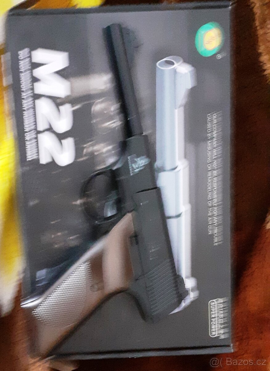 Airsoft zbraň Colt celokovová Manuální pistoli TYP  M-22