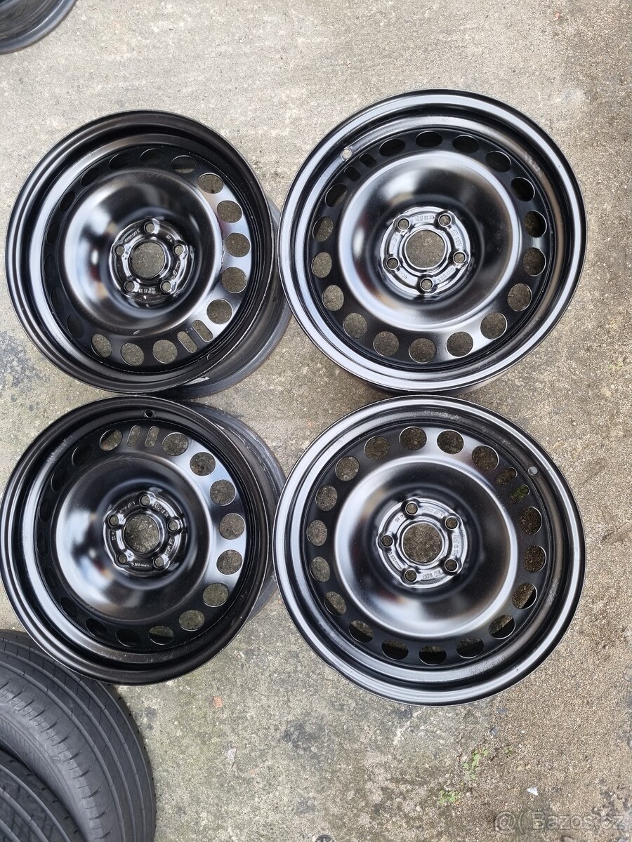 Plechové disky 16" 5X105 ET39 Opel/Chevrolet