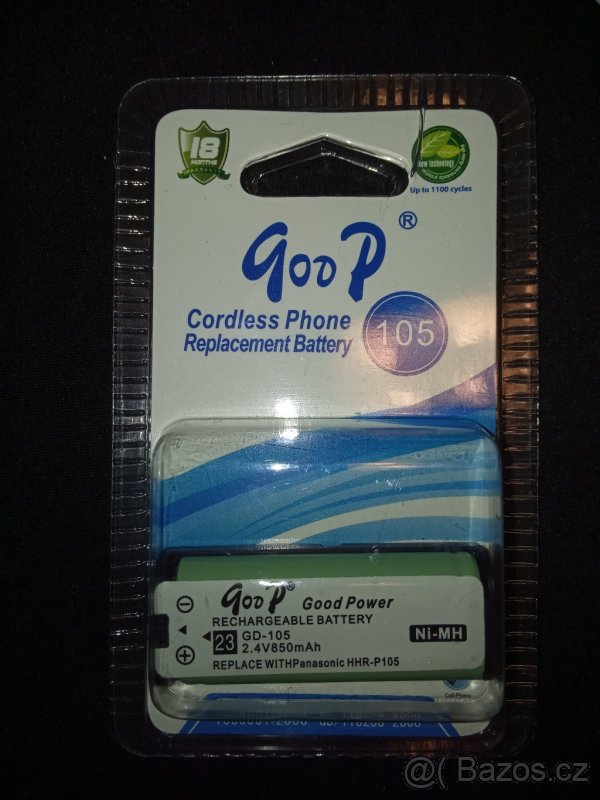 Baterie Panasonic HHR-P105