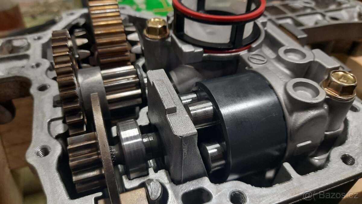 Oprava převodovky zahradního traktoru