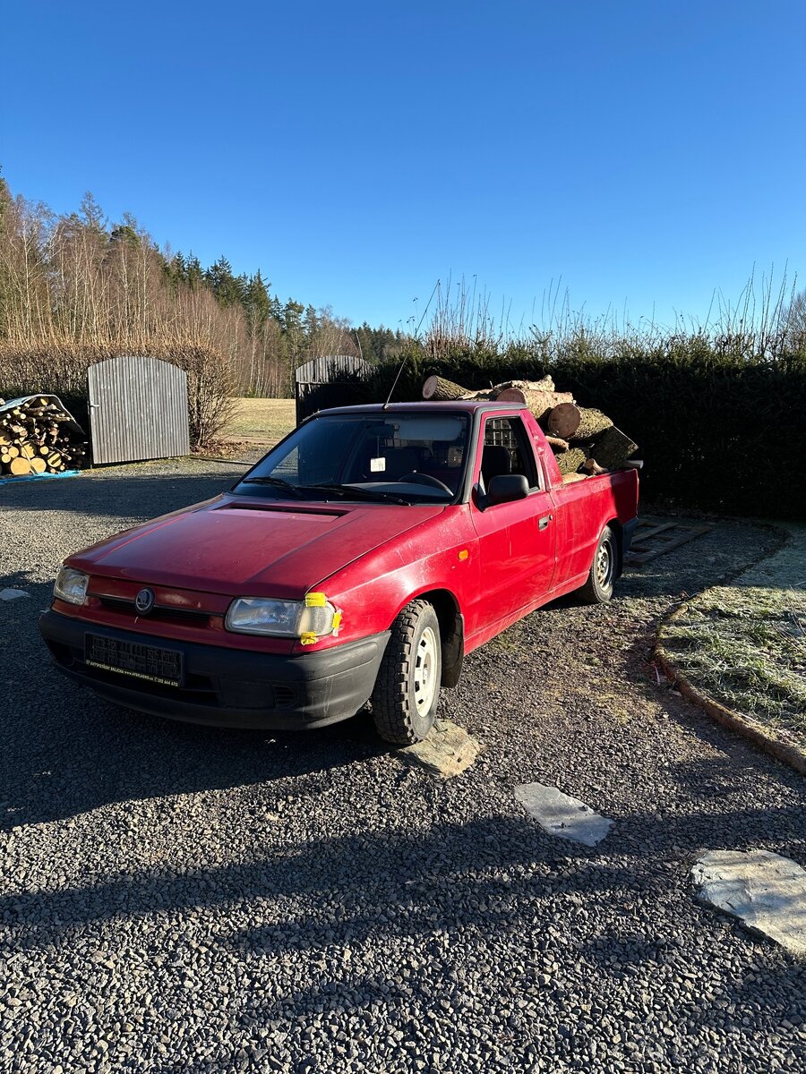 Felicia Pickup 1.9 Diesel + plastová vana