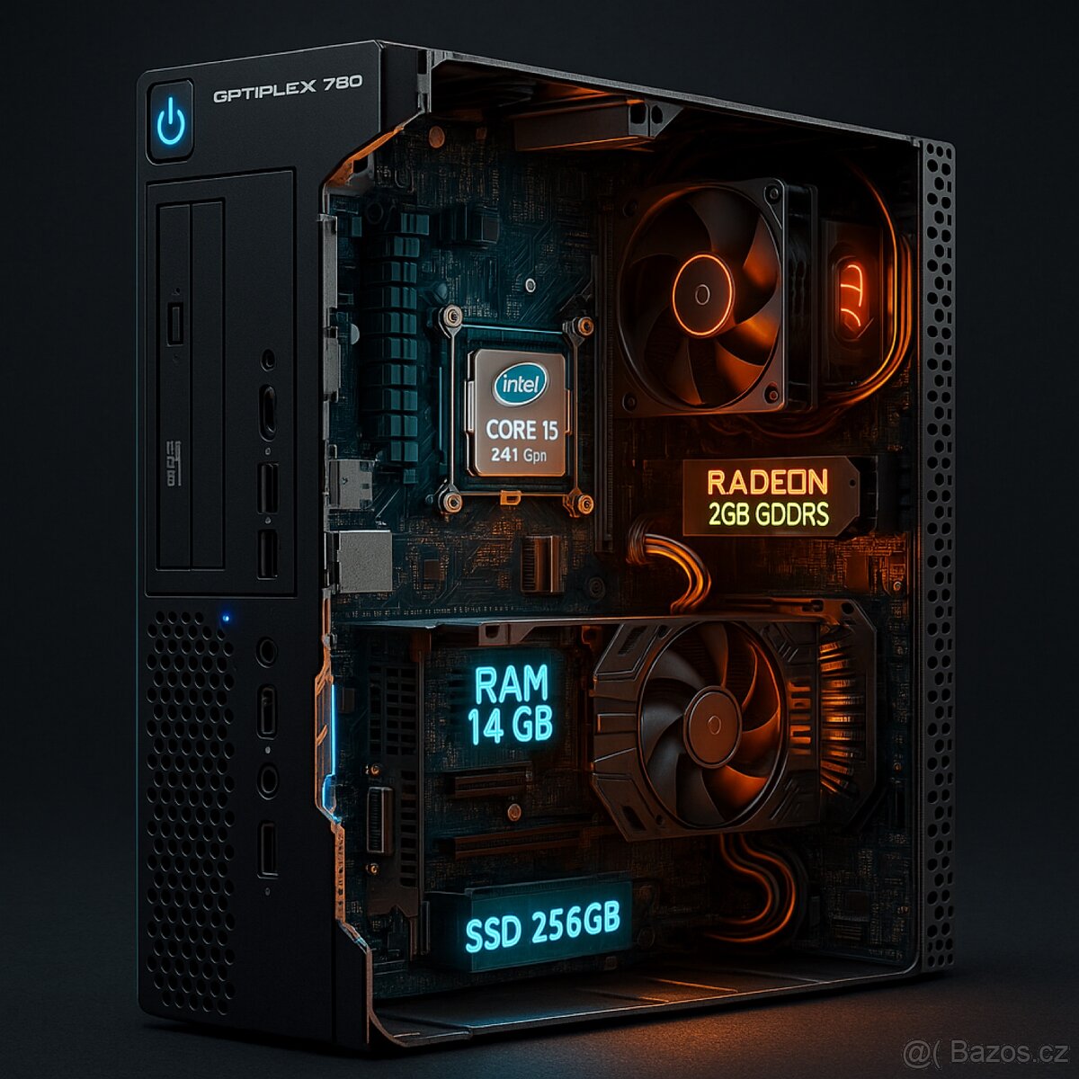 ❌PRODÁNO❌Dell OptiPlex790 i5 2400,14 GB/256GB SSD/Radeon2GB✅