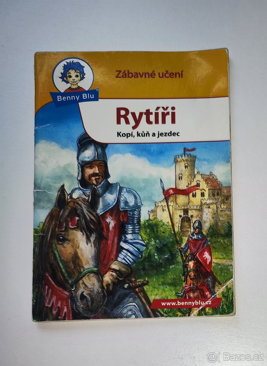 Kniha Benny Blu Rytíři - Kopí, kůň a jezdec