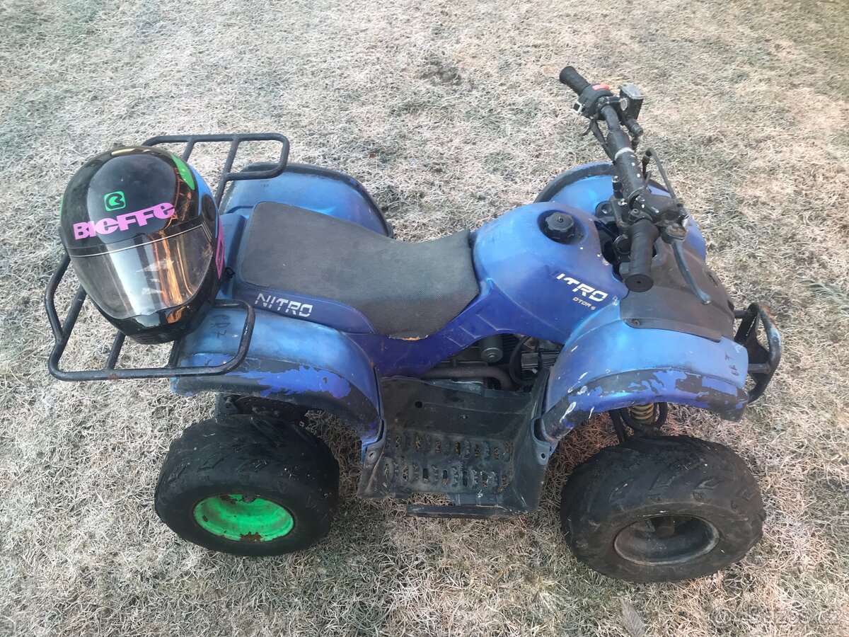 ATV 125 - prodáno  Polaris + Nahradni díly