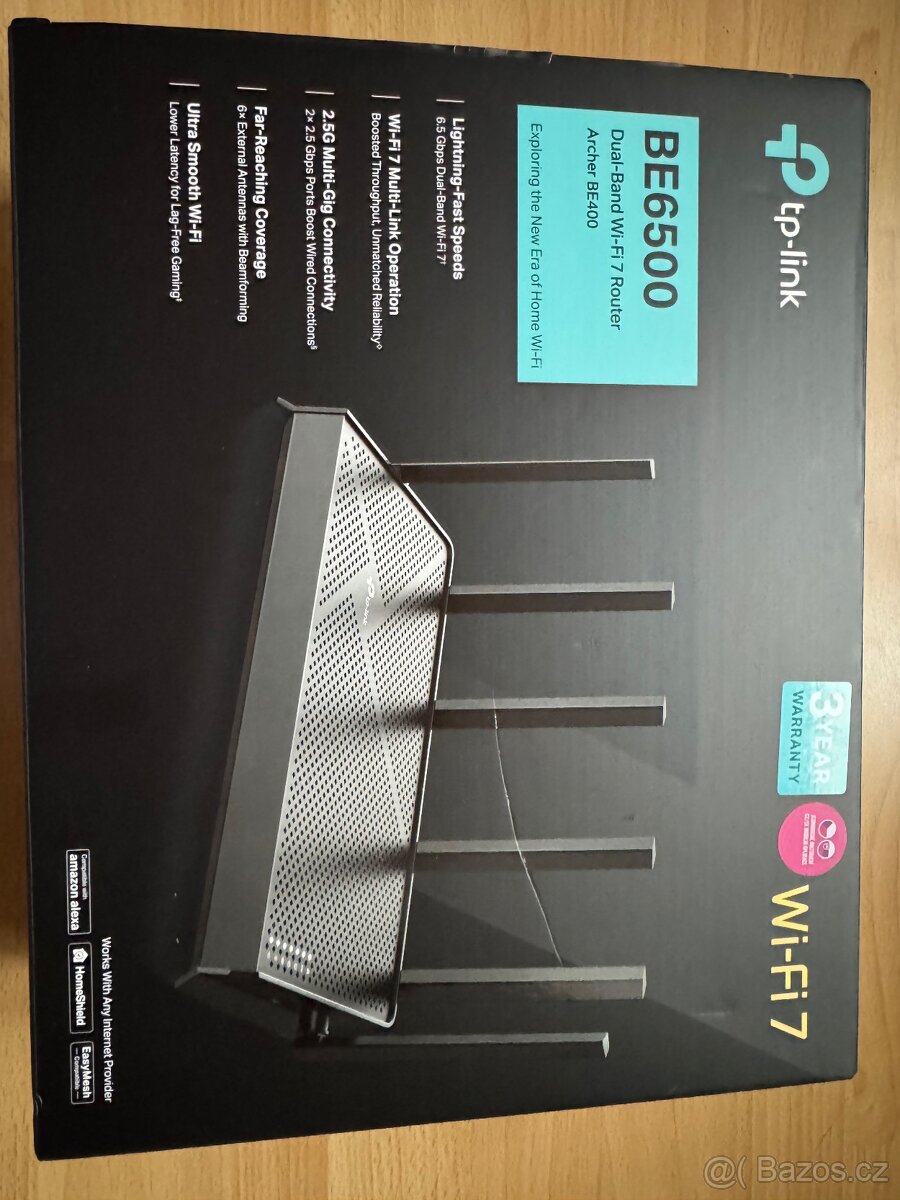 Wi-Fi 7 router BE6500