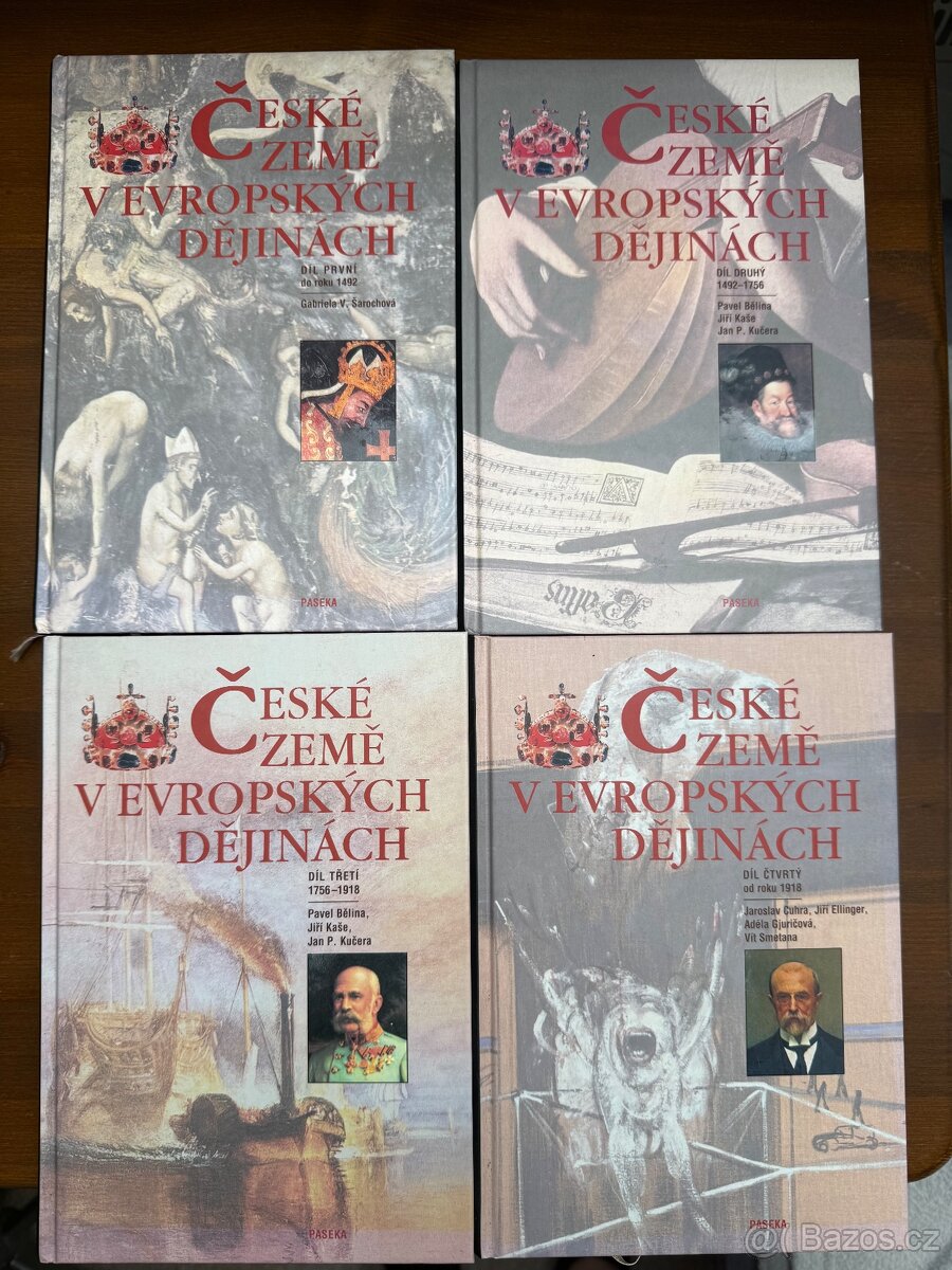 České země v evropských dějinách díl 1-4
