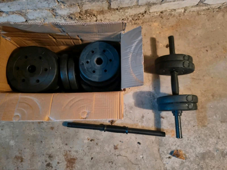 sada jednorucnych cinek 30 kg