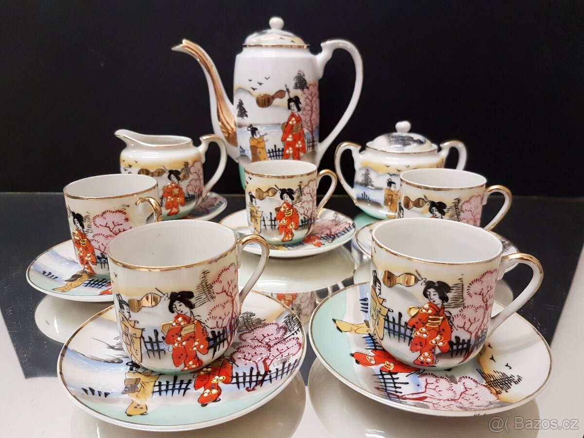 Japonská kávová souprava