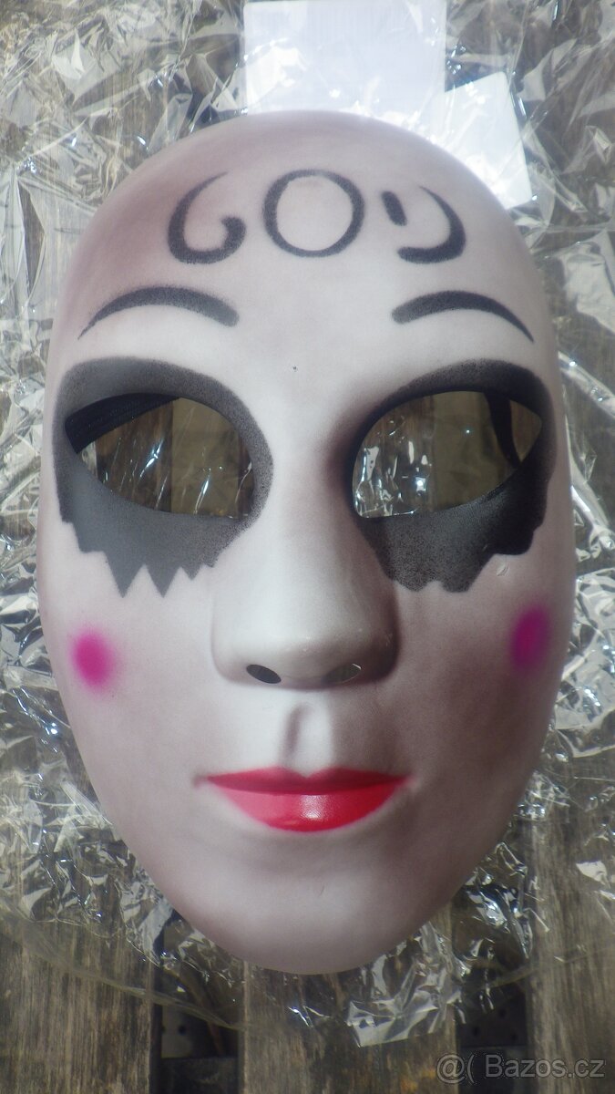 Maska na halloween ples maškarní