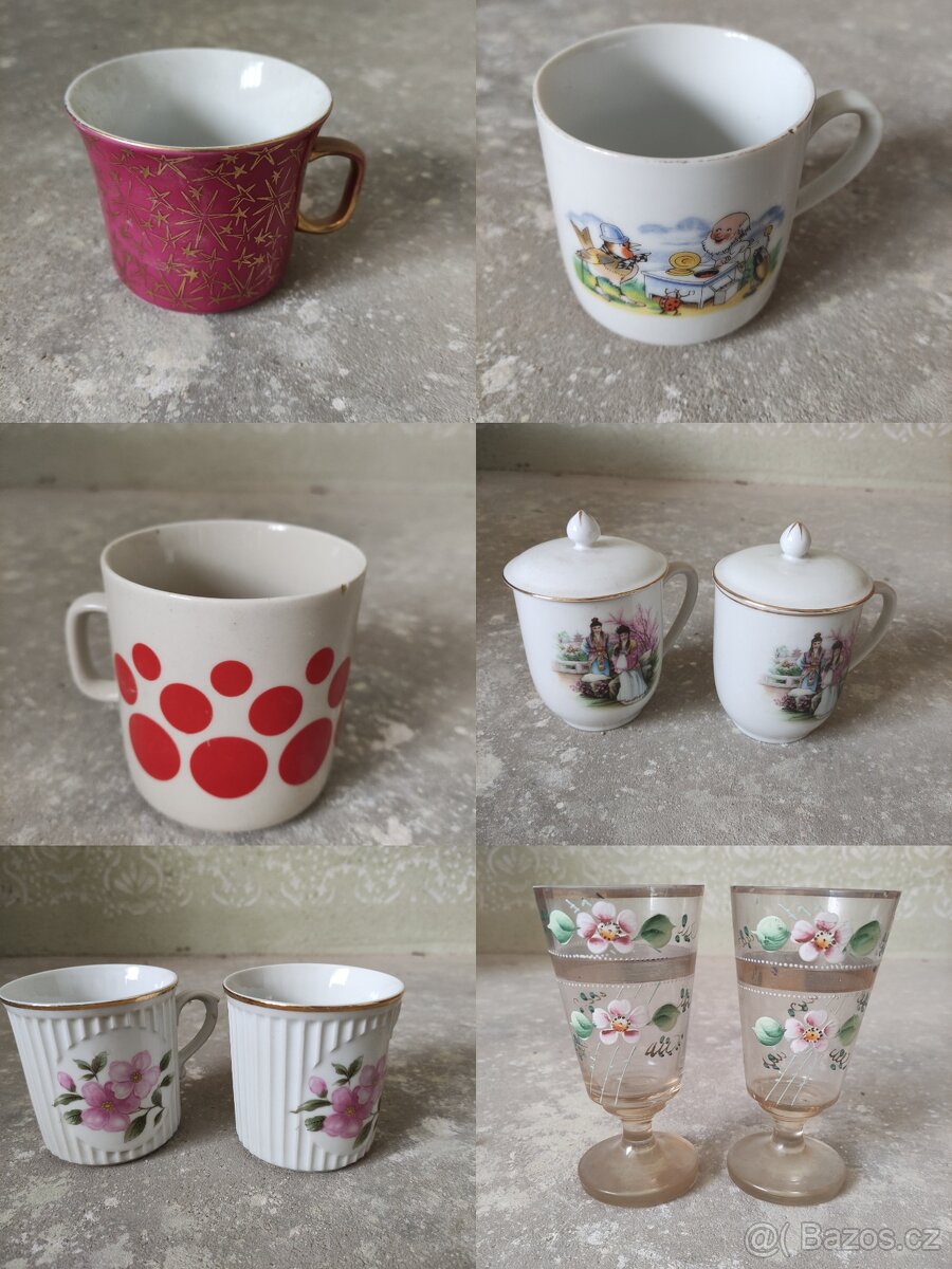 Různé hrnky/hrnečky