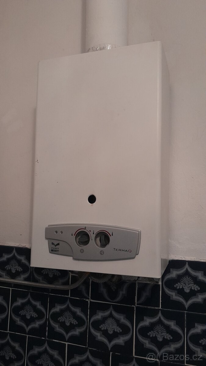 plynový průtokový ohřívač vody