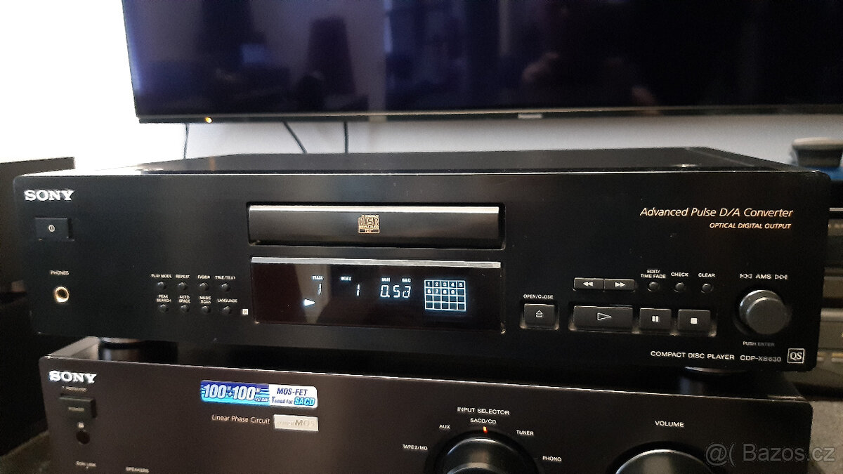 CD SONY CDP XB630 CD TEXT PĚKNÉ