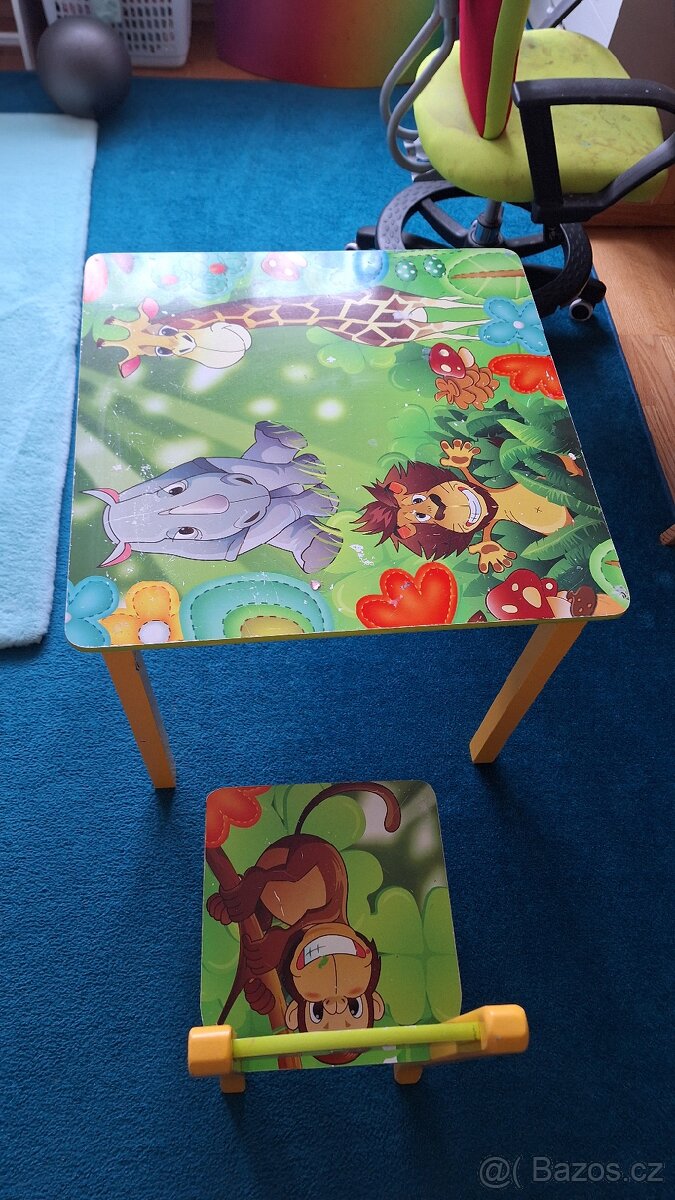 Dětský stoleček 60x60cm