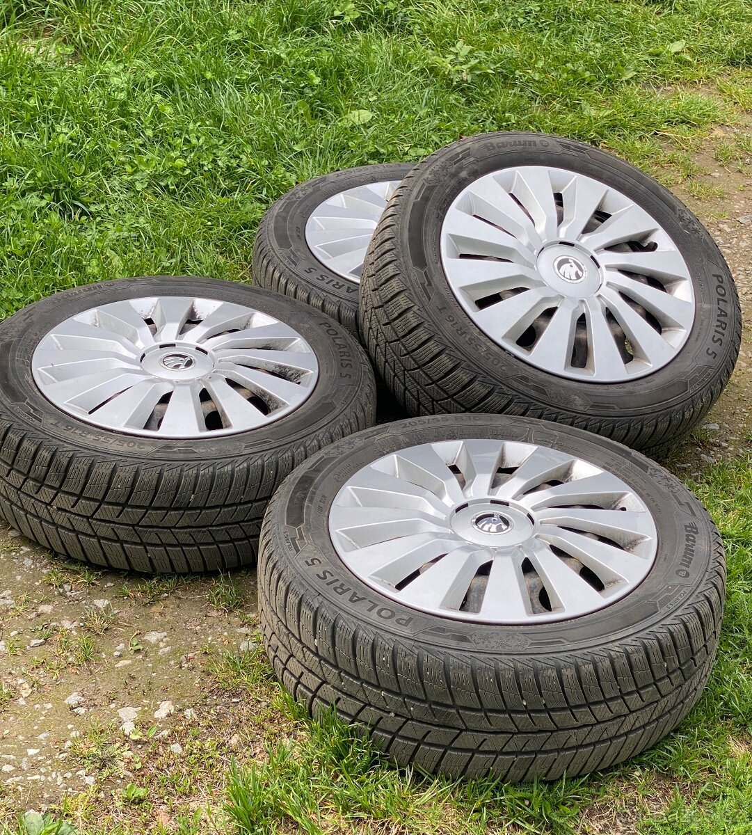 Zimní sada kol 205/55 R16 Octavia