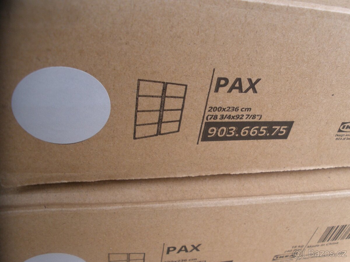 ikea pax rám 200x236