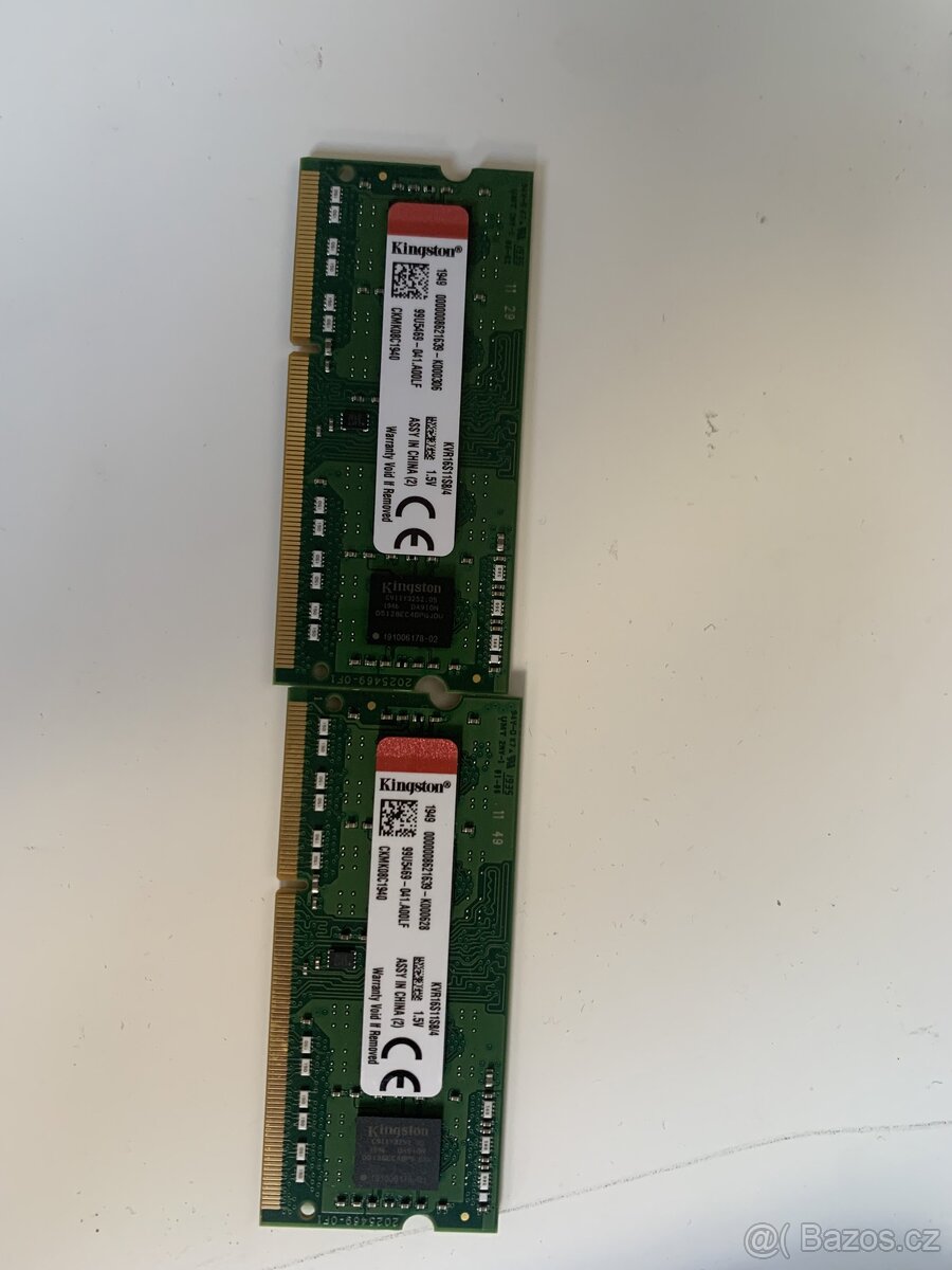 SODIMM DDR3 2x4GB 1600MHz