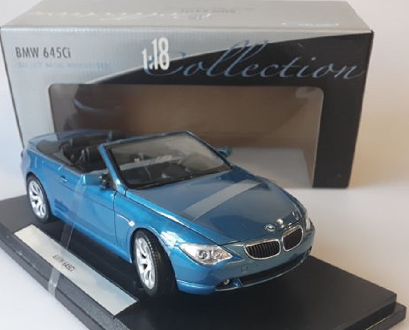 3x Model 1:18 BMW -645Ci -Z8 -Z4 Roadstery