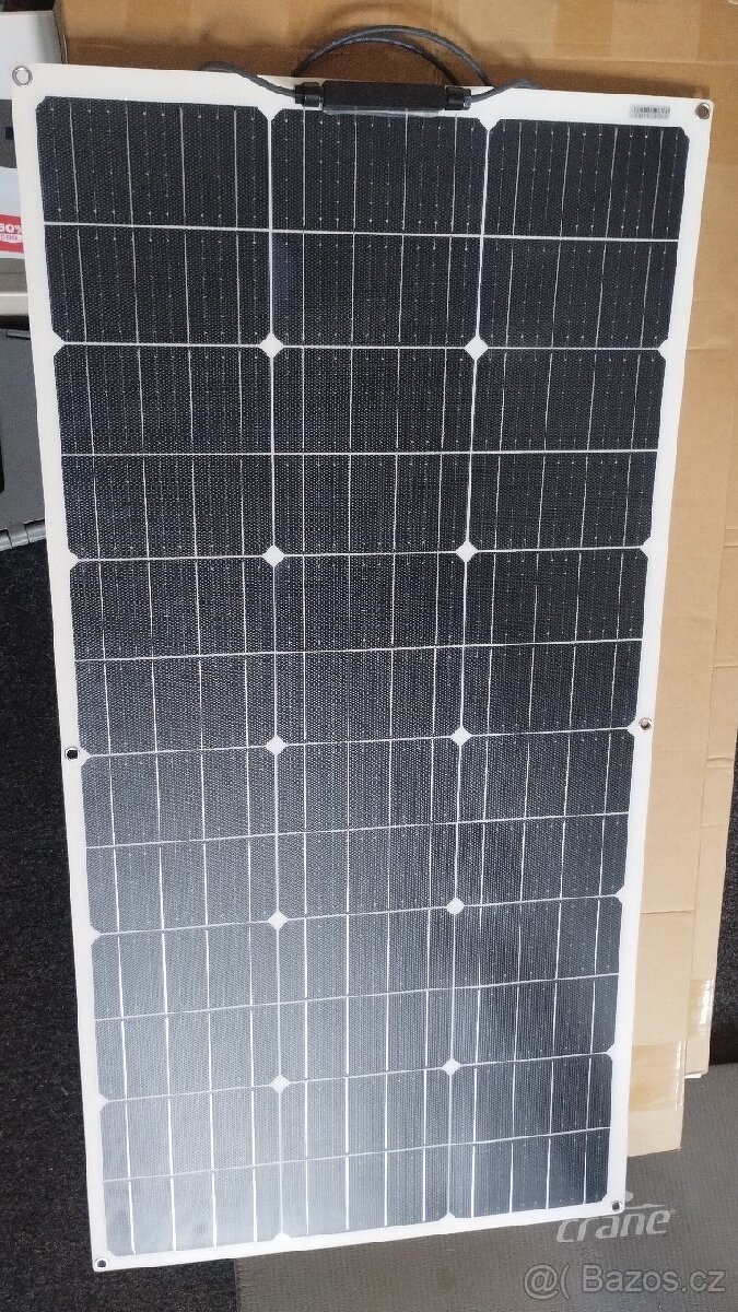 Solární panel ohebný přenosné 100W 12V
