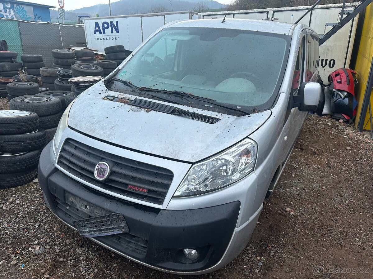 Fiat Scudo rok 2009 náhradní díly