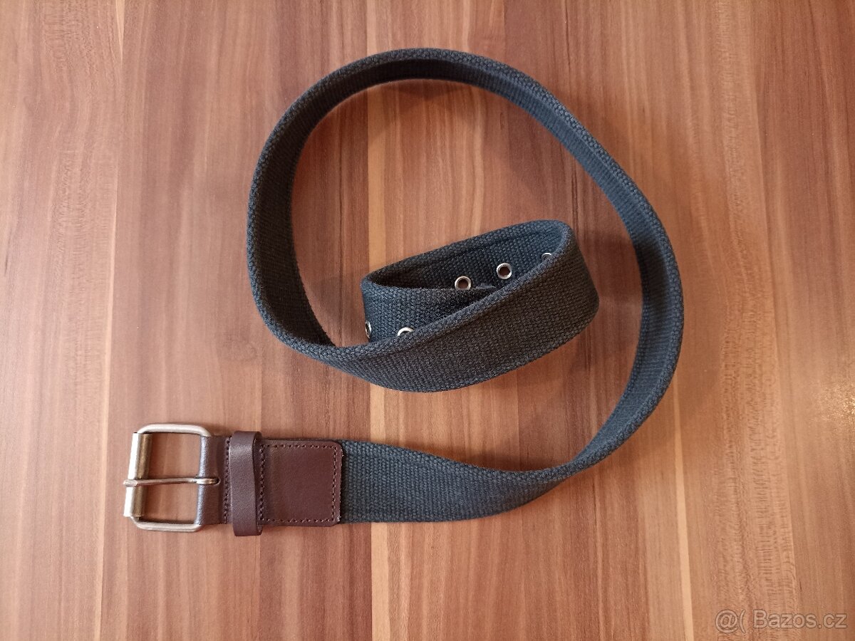 Prodám textilní černý Vintage opasek zn. Rothco