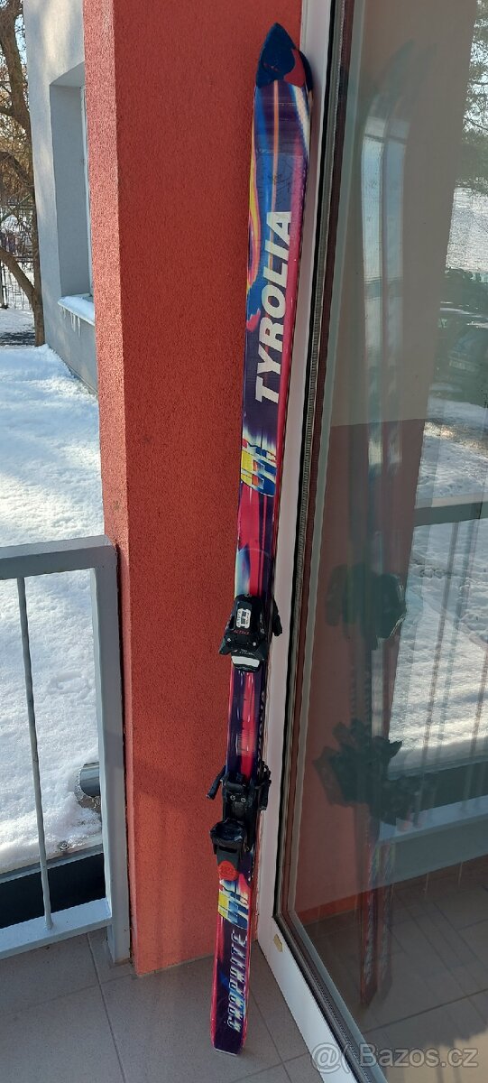 Sjezdove lyze Tyrolia MC5 + hulky