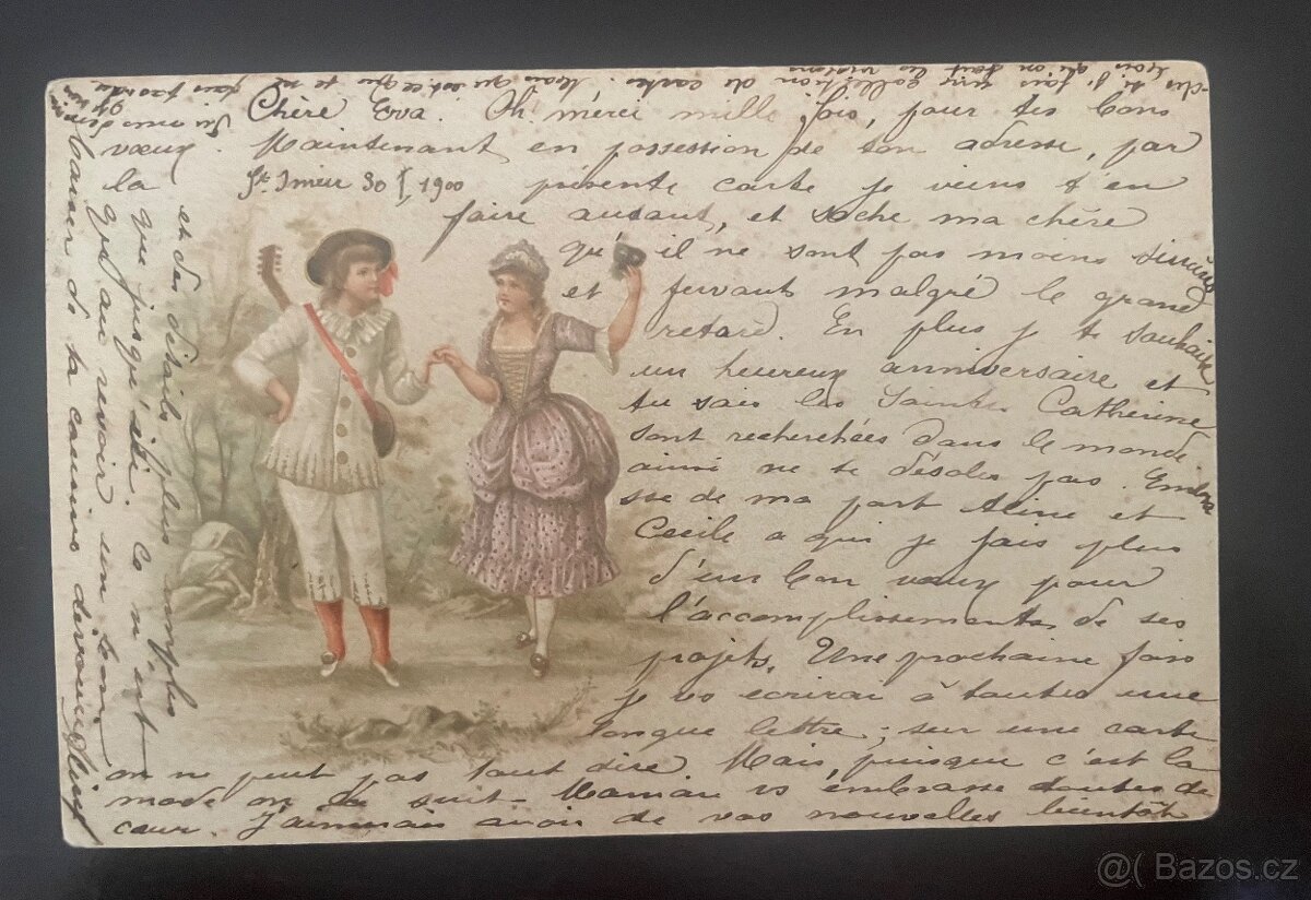 Stará pohlednice r. 1900 č.24
