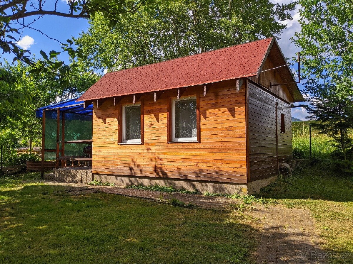 Chata v Rožnově pod Radhoštěm za 1100kč/noc