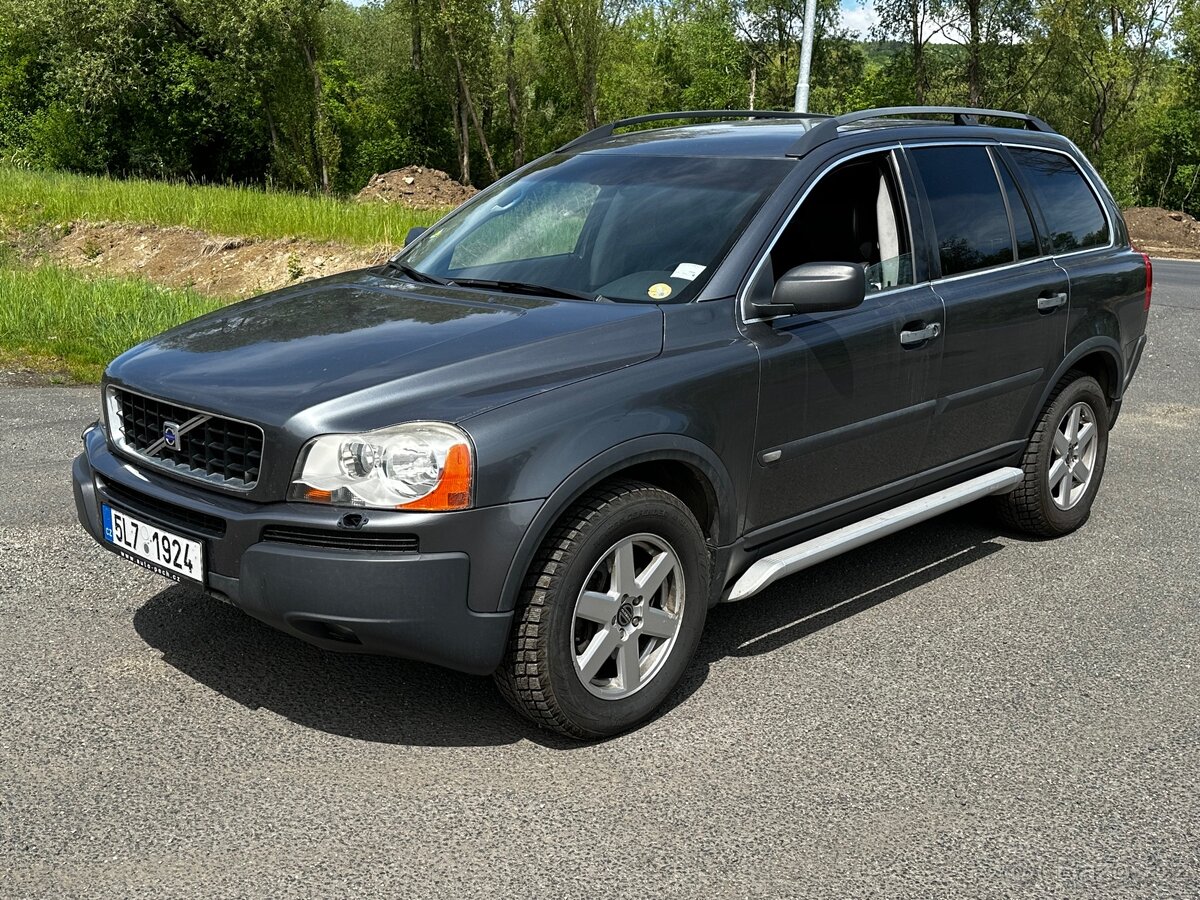 Volvo XC90 2.4D 136kw 4x4, r.2006, 7mist, automat