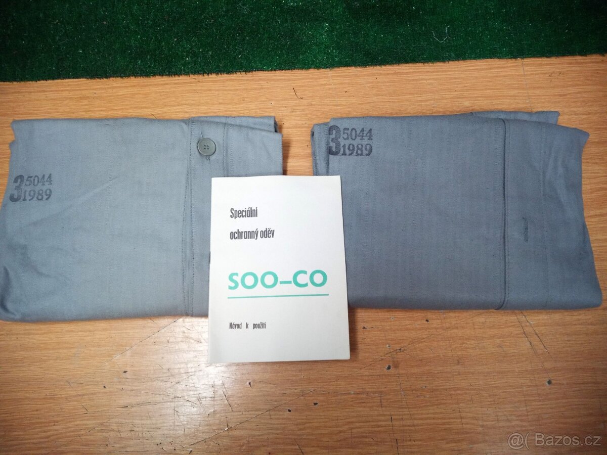 ochranný oblek SOO-CO a rukavice